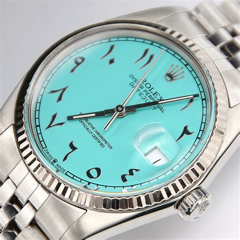 does rolex make arabic dial|Rolex tiffany arabic dial.